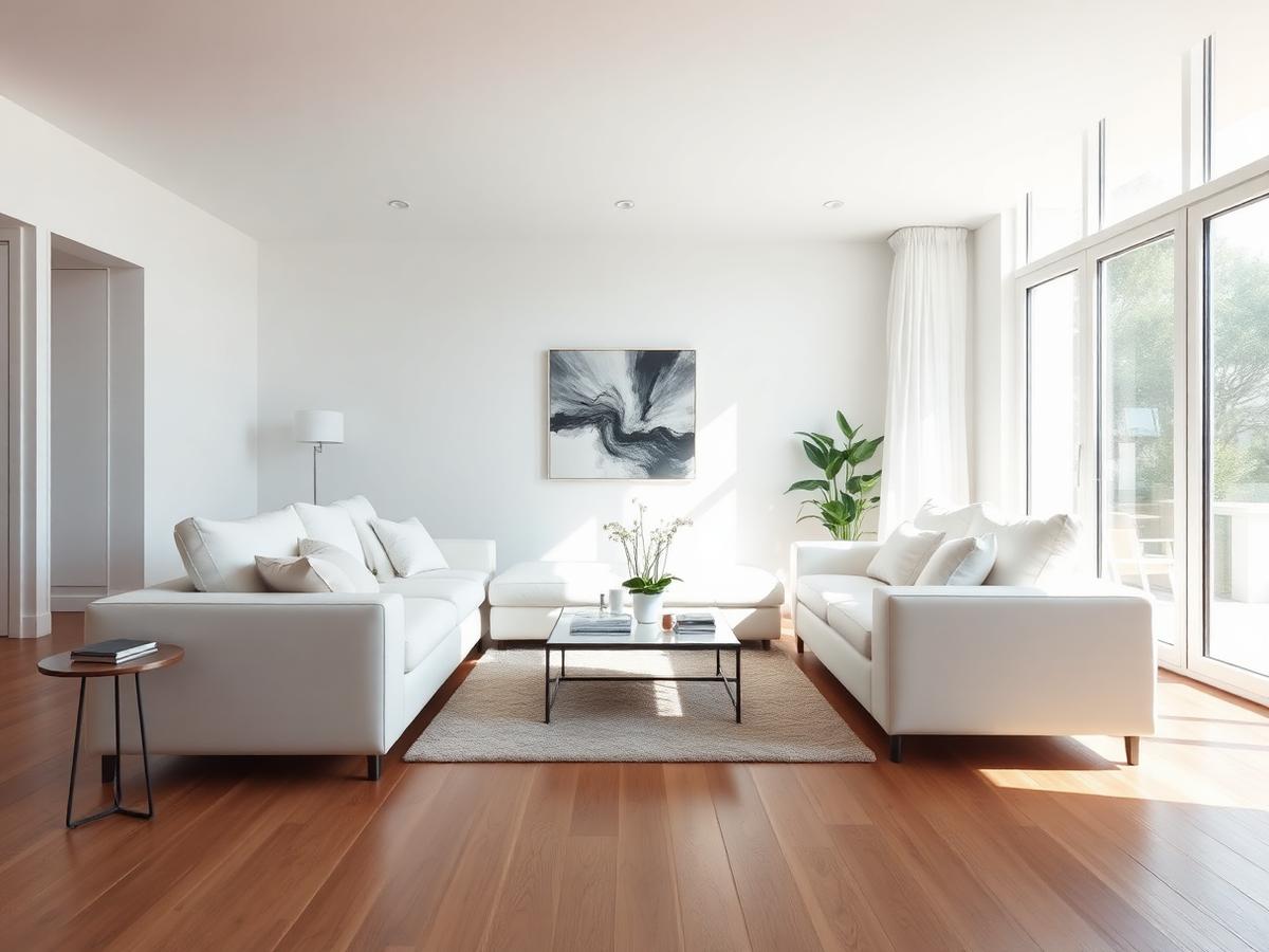 Spotless living room